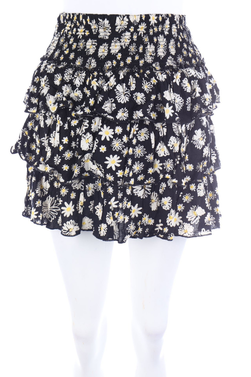PATRONS OF PEACE - Skirt with Flower Print - S