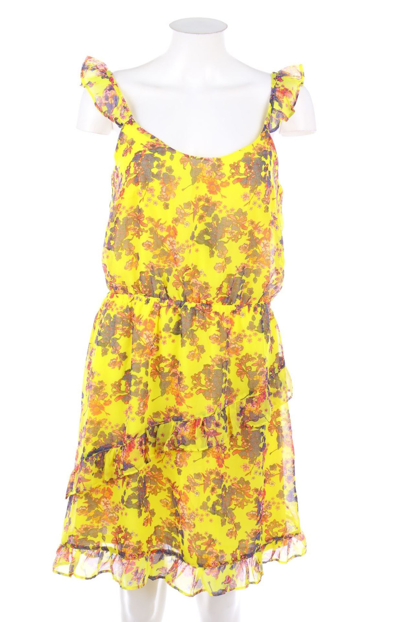 No Label - Dress with Flower Print - D 38