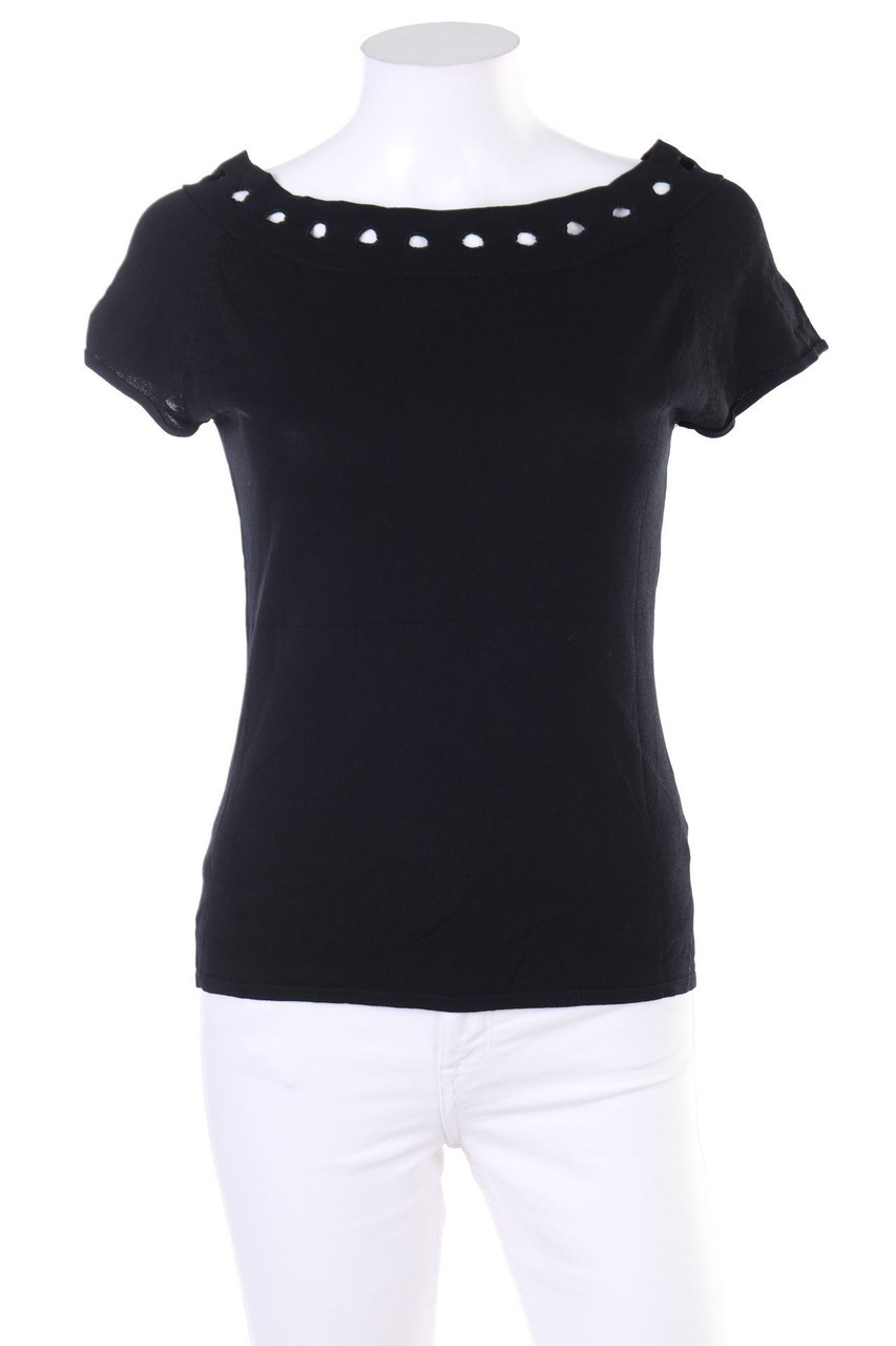 UN JOUR AILLEURS - Shortsleeve Pullover, Silk-blend - D 36