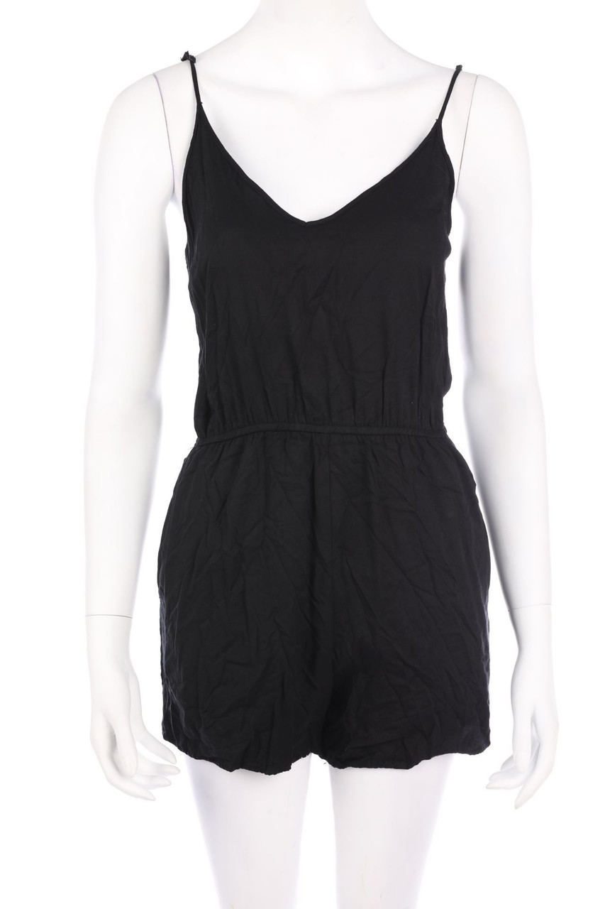H&M - Träger-Playsuit aus Viskose mit Gummizug - D 36