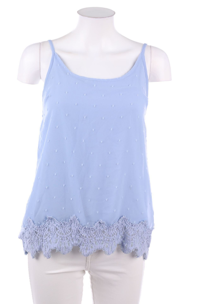 No Label - Strap-A-line Top with Lace - D 40
