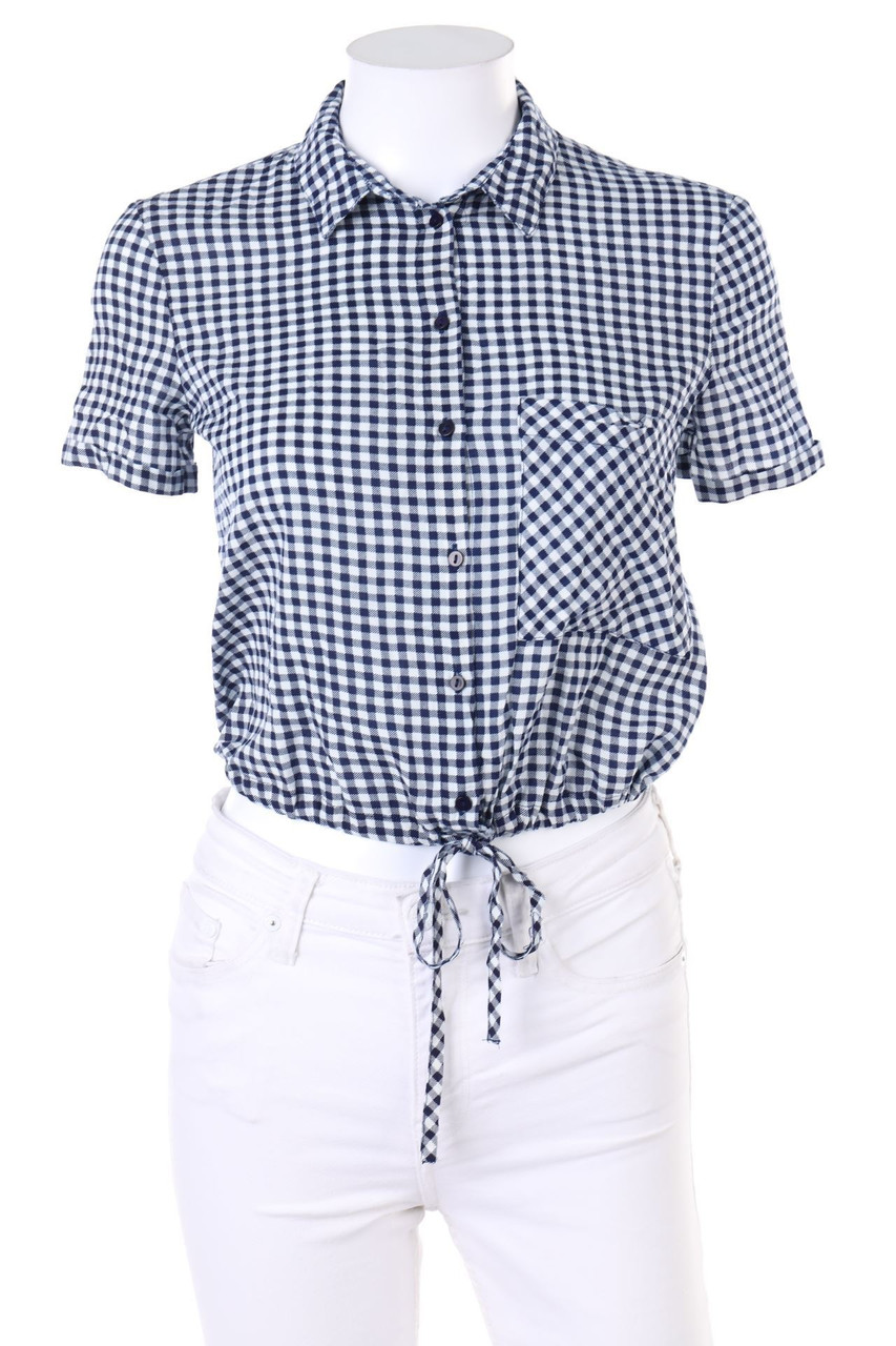 Bershka - Checked Shirt Blouse - XS