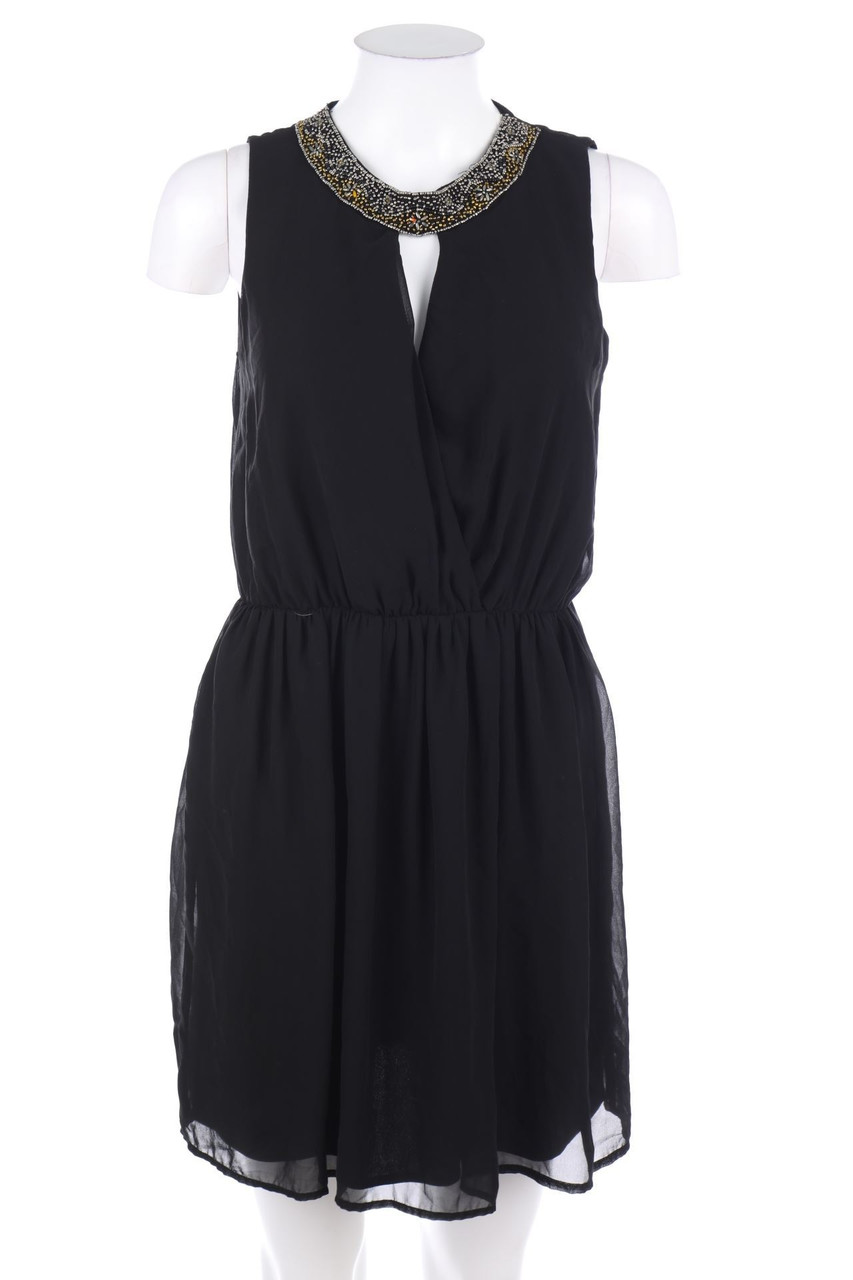 ZARA TRF - Abendkleid mit Perlen - S