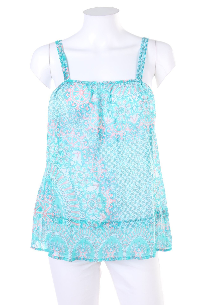 NAF NAF - Blusentop mit floralem Muster - S