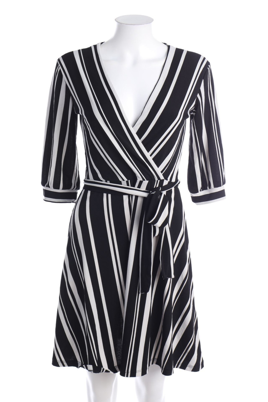 H&M - Kleid mit Streifen - XS