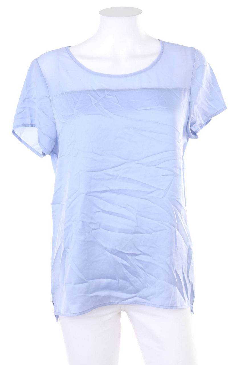 zebra - Shortsleeve Blouse with Chiffon - M