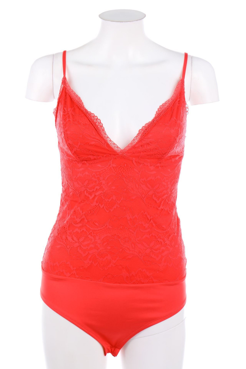 AMISU - Sleveless Body, Lace - S