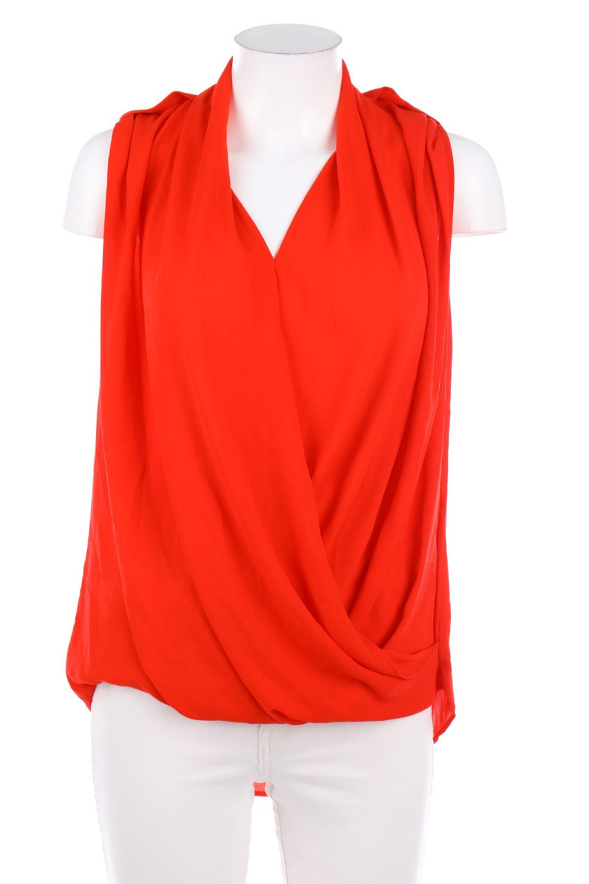 MANGO SUIT - Blusentop mit Schulter-Riegeln - S