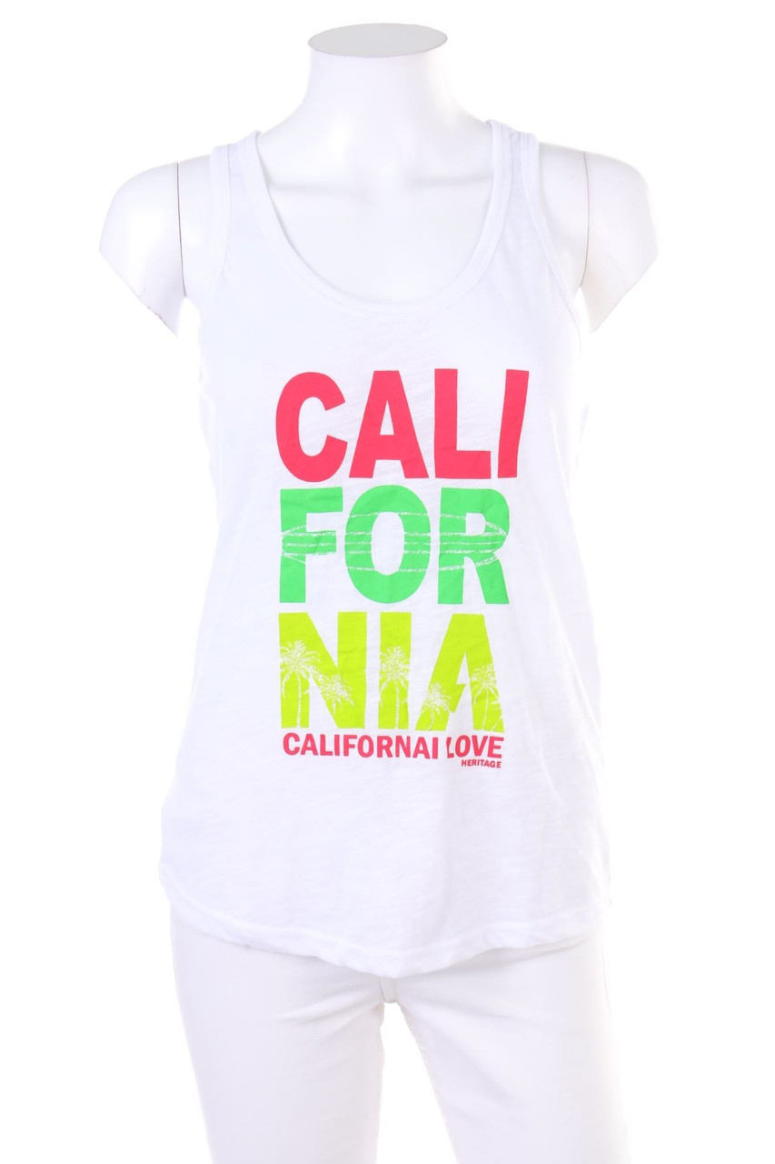 REFLEX - Top with Statement Print - M