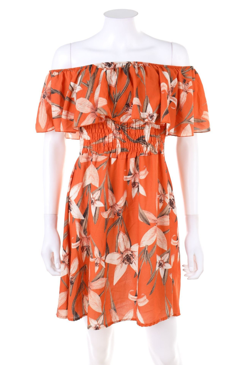 zebra - Carmen-dress with Elastic Band - D 34