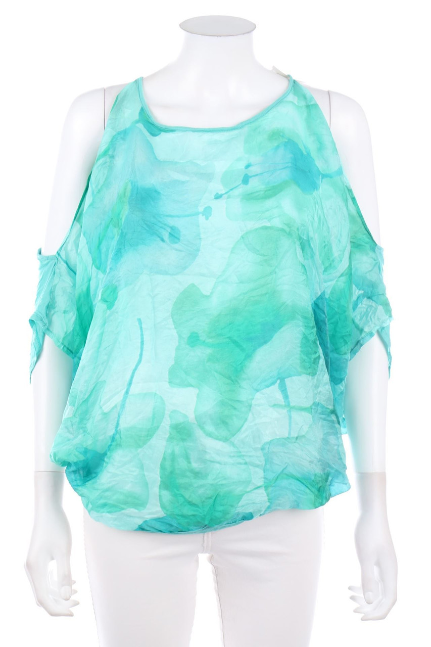 STILE BENETTON - Blouse with Cut-outs - D 38