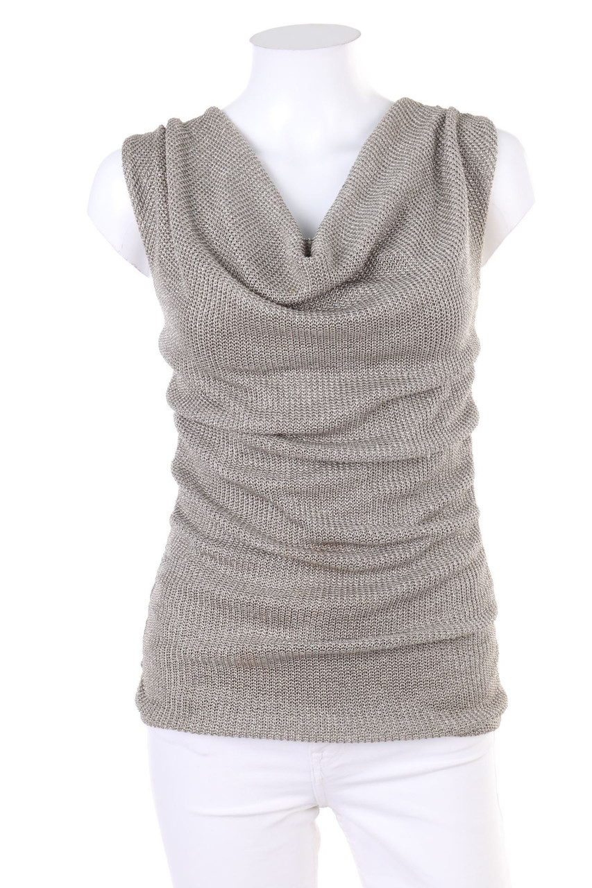 FIFILLES PARIS - Glitter-Top with Cowl Neck - D 36