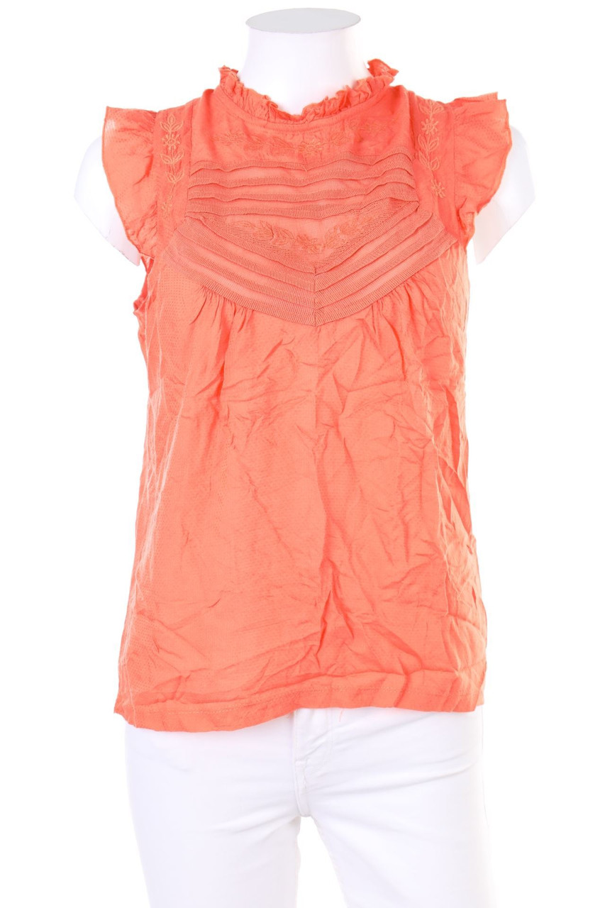 NAF NAF - Blusentop mit Spitze - M