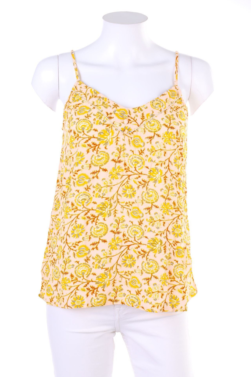 No Label - Blouse Top with Flower Print - D 34