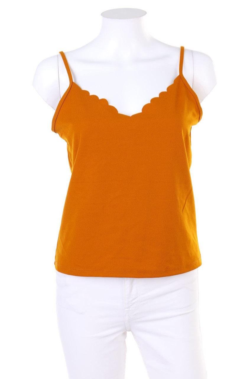 TALLY WEiJL - Top with Scalloped Hem - S