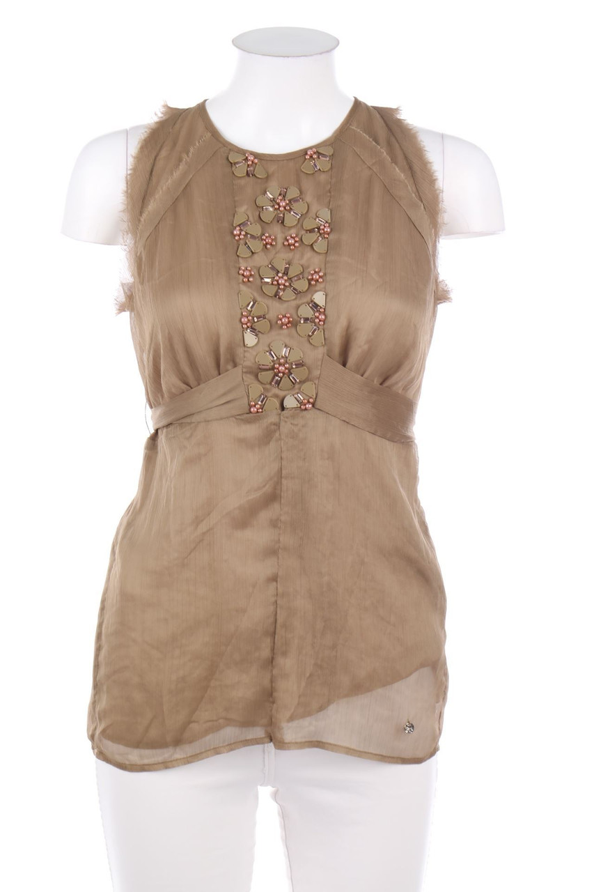 PHARD - Blusentop mit Perlen - D 32