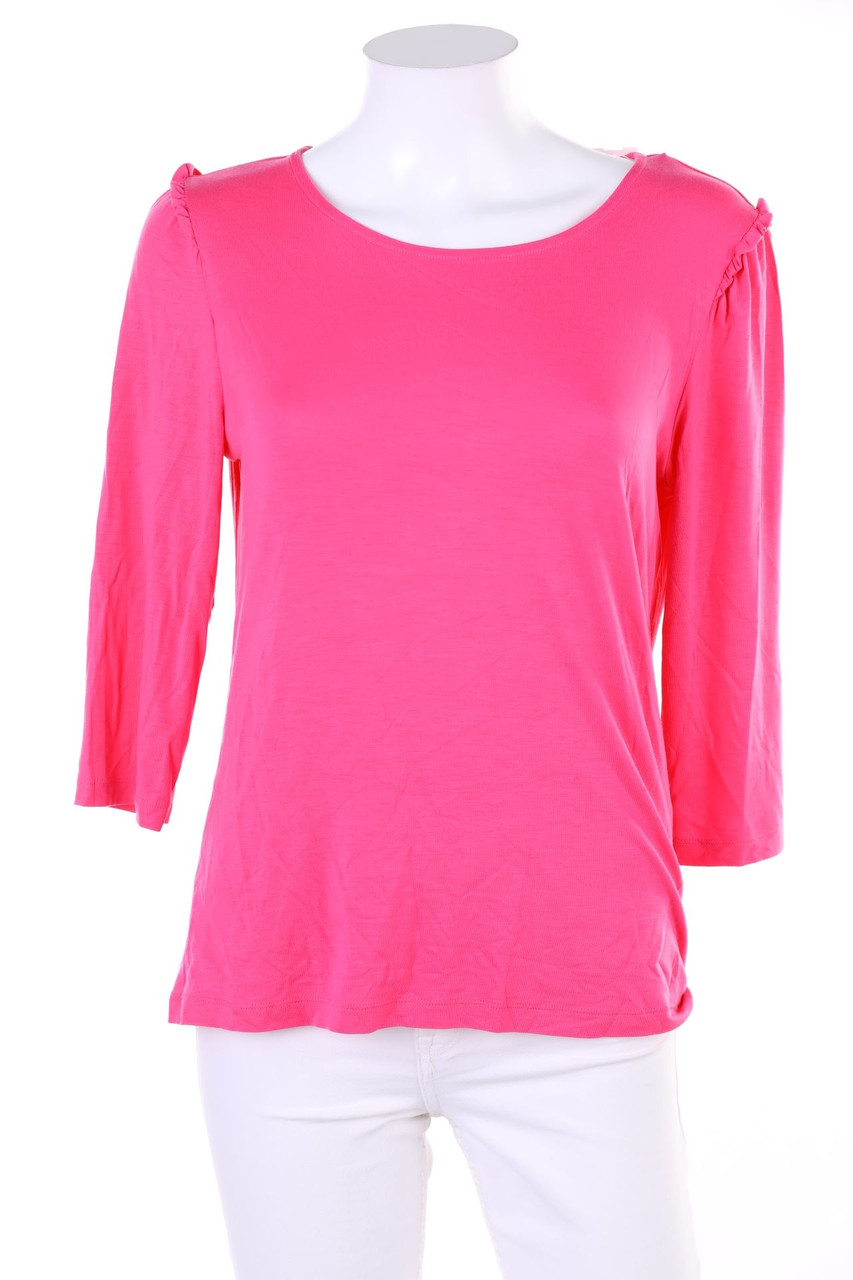 No Label - 3/4-Sleeve Shirt with Frills - D 38