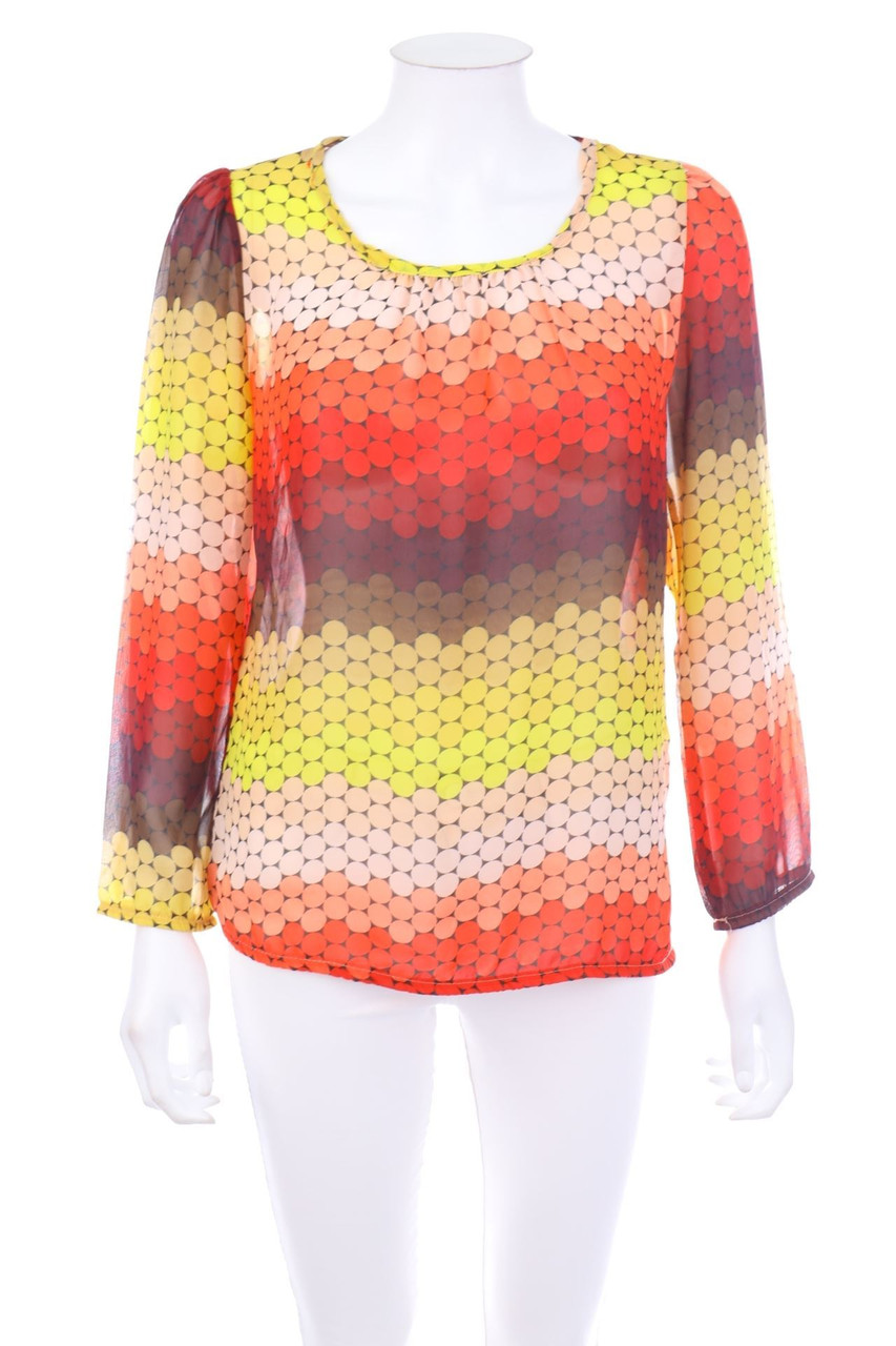 No Label - Blouse with Dots - D 40