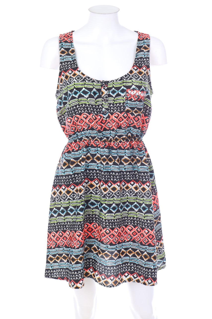 TALLY WEiJL - Skater Dress with Deep Back Neckline - D 36