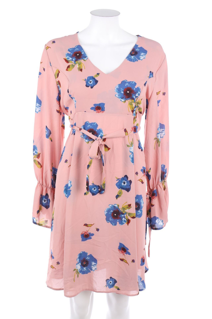 Queen B - Maternity-dress with Flower Print - D 42