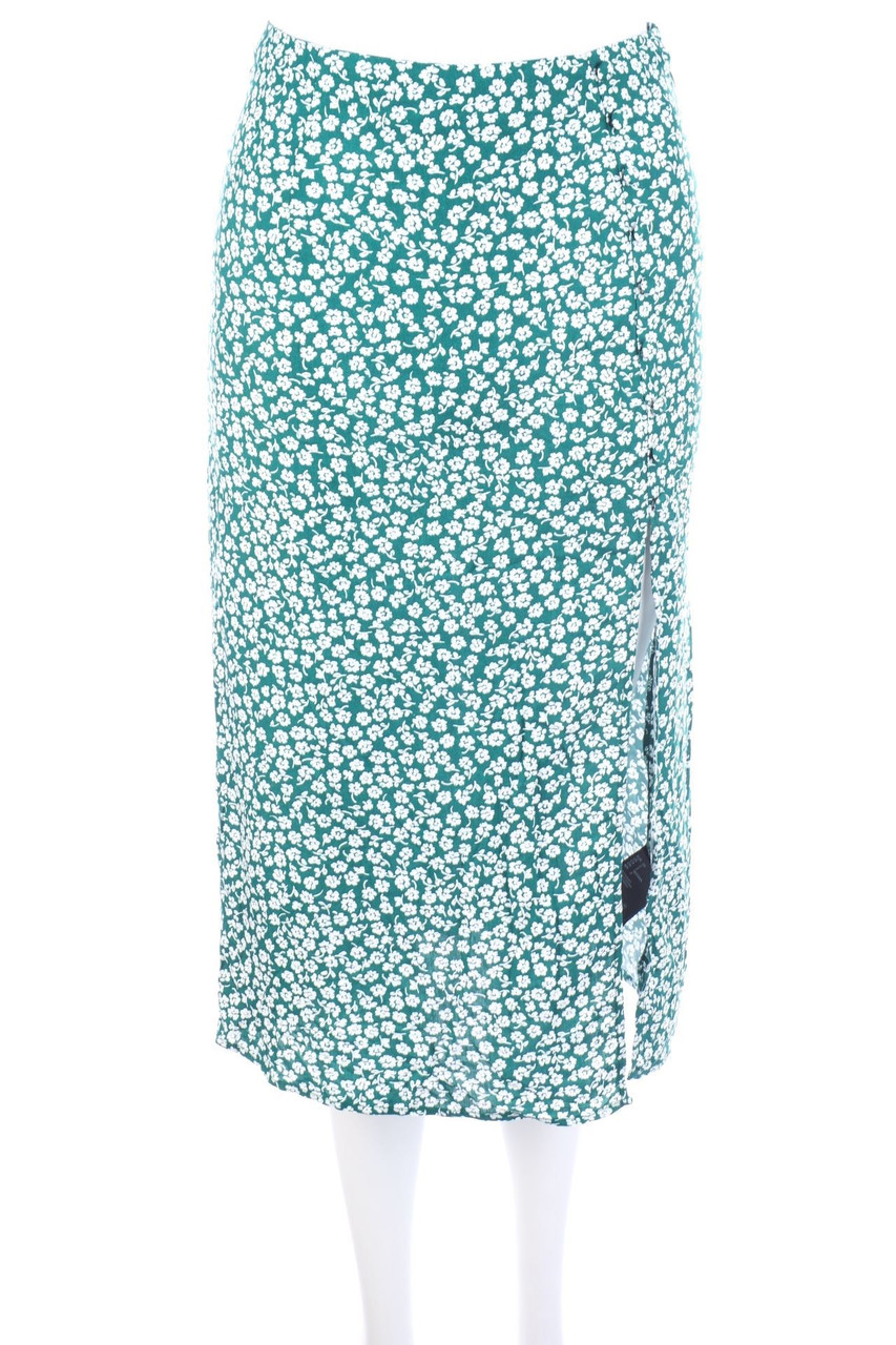 H&M DIVIDED - Midirock aus Viskose mit Schlitz - D 32