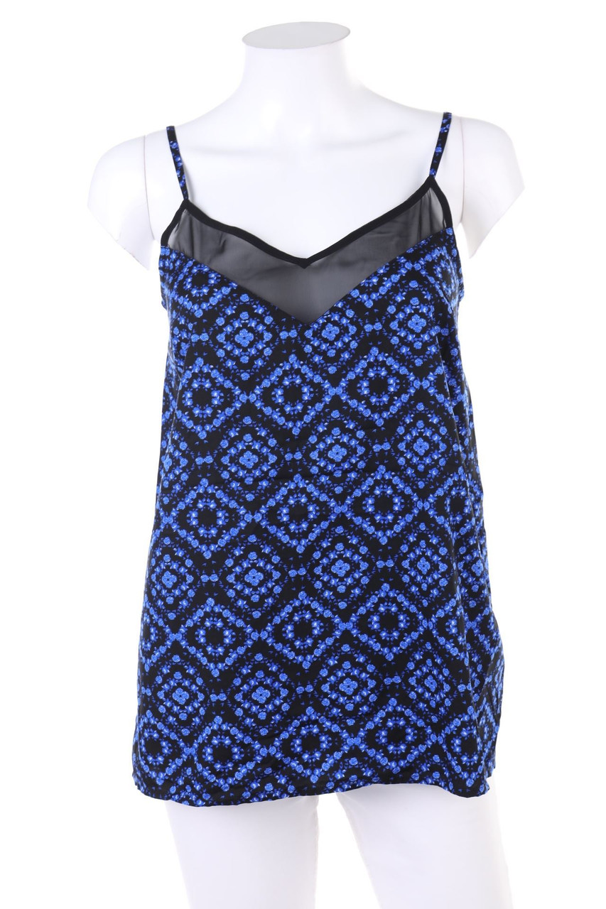 even&odd - Top with Print - S