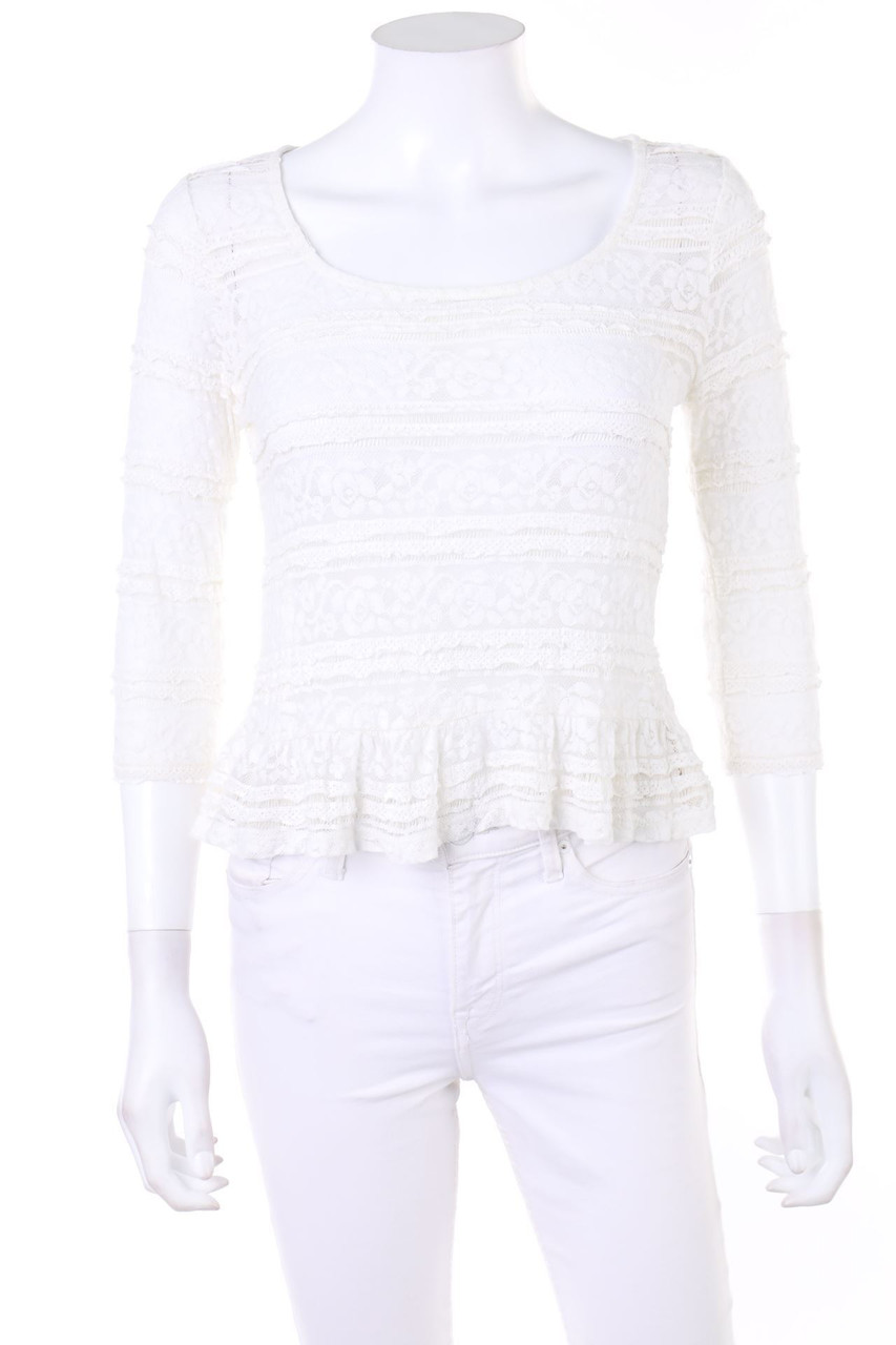 TALLY WEiJL - Bluse aus Spitze - S