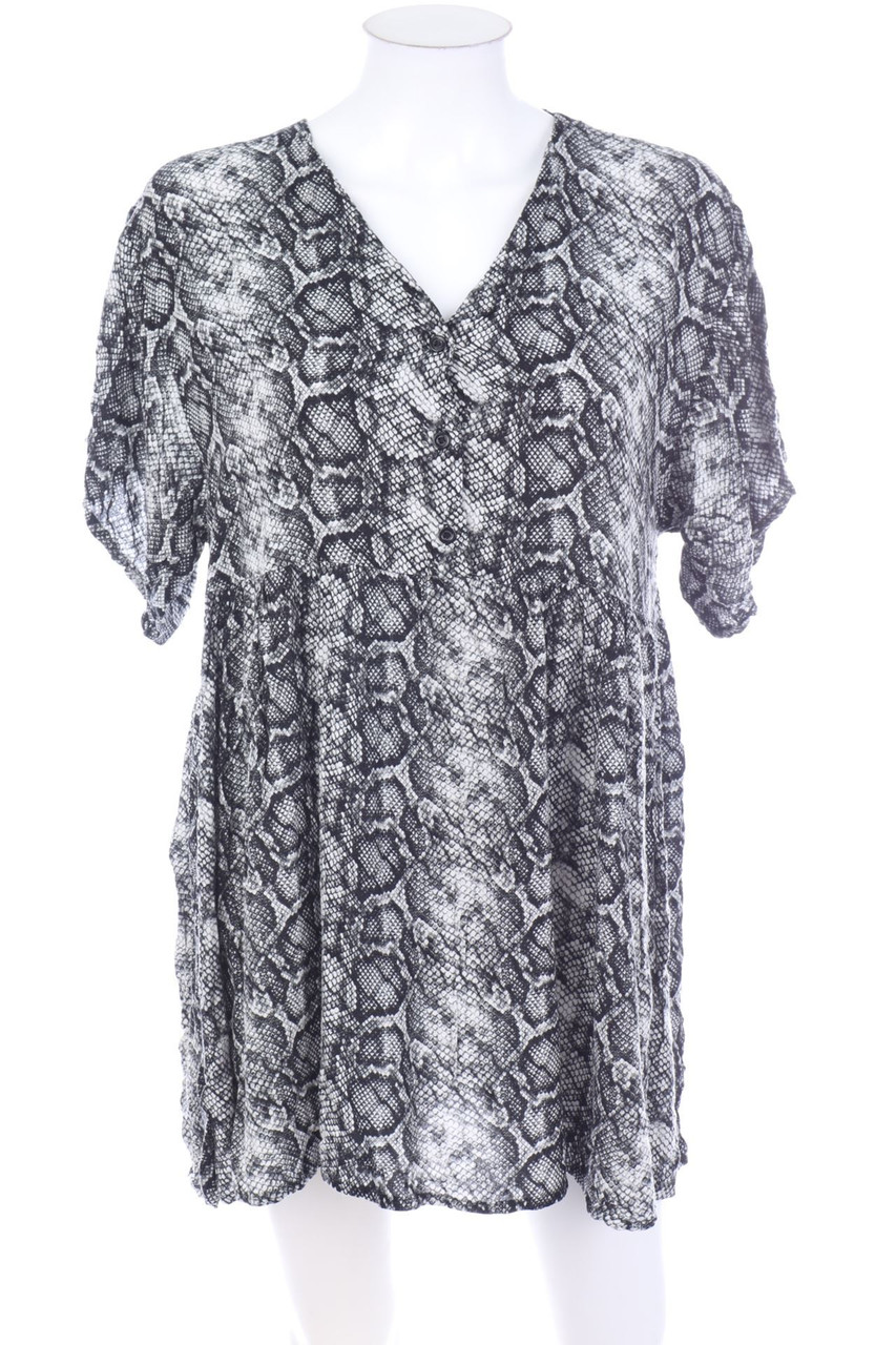 NA-KD - Shortsleeve-dress with Animal Print - D 34