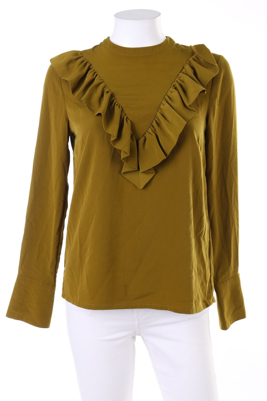 H&M - Bluse mit Volants - D 34