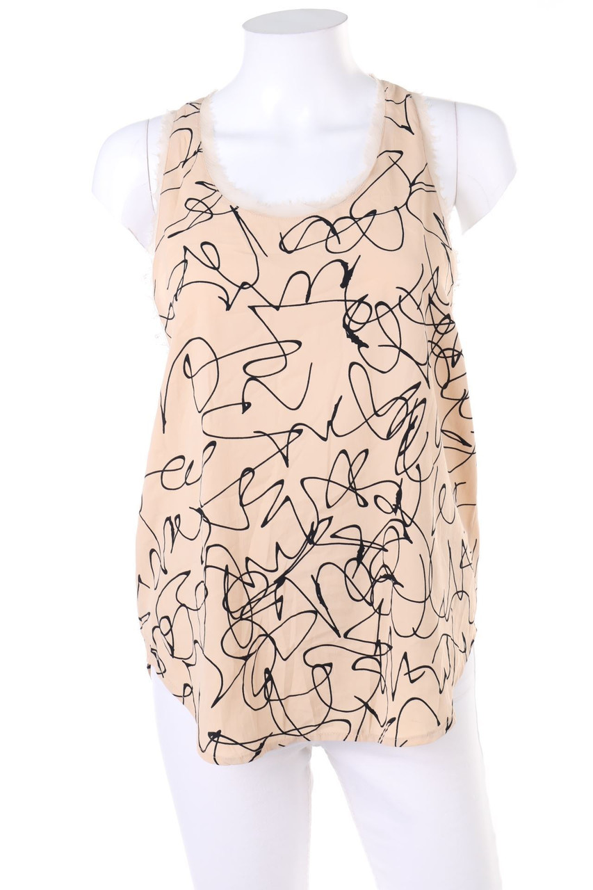 H&M - Print-Blusentop - D 38