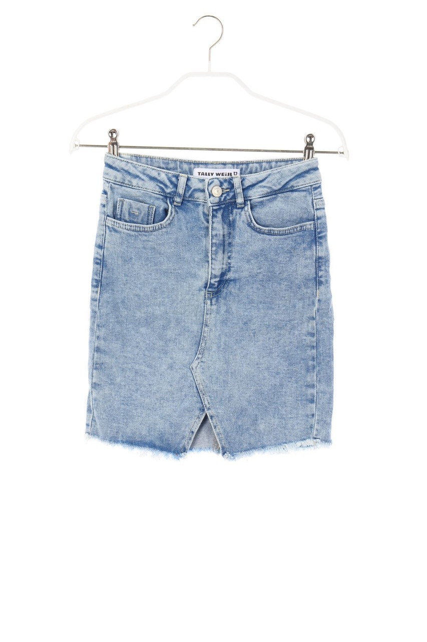 TALLY WEiJL - High Waist-Denim Skirt - D 32