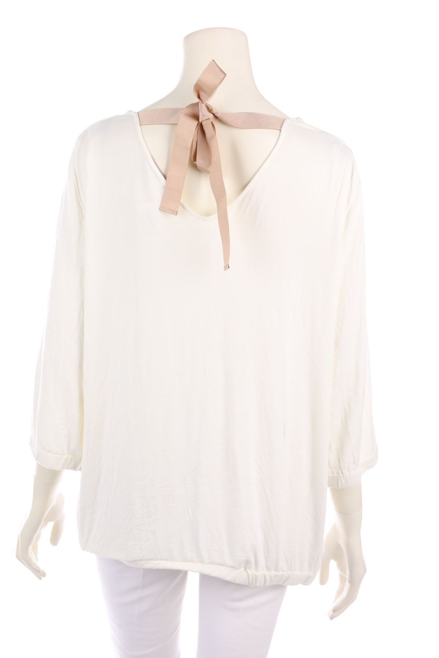 SCHUMACHER - 3/4-Sleeve Shirt with Bow - XL