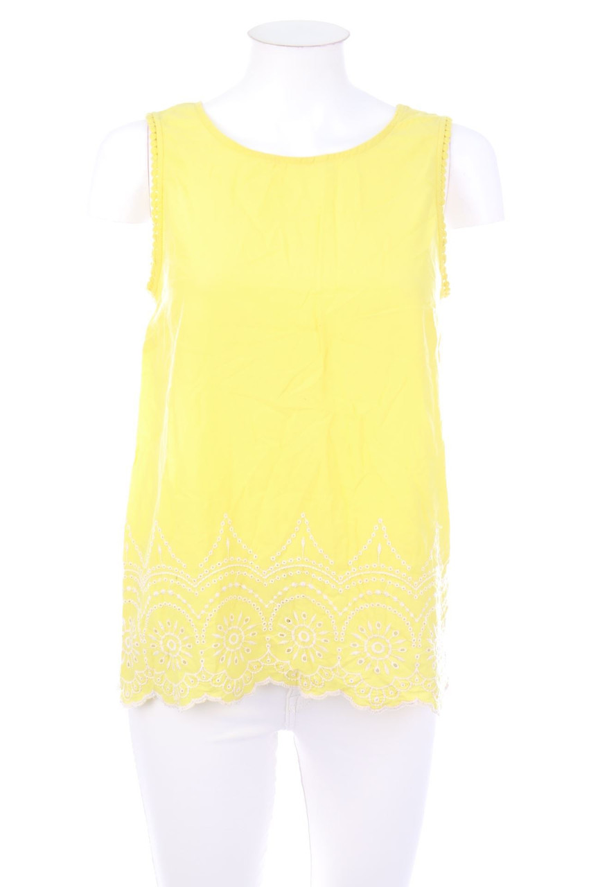 s.Oliver - Cotton Blouse Top with Lace - D 34