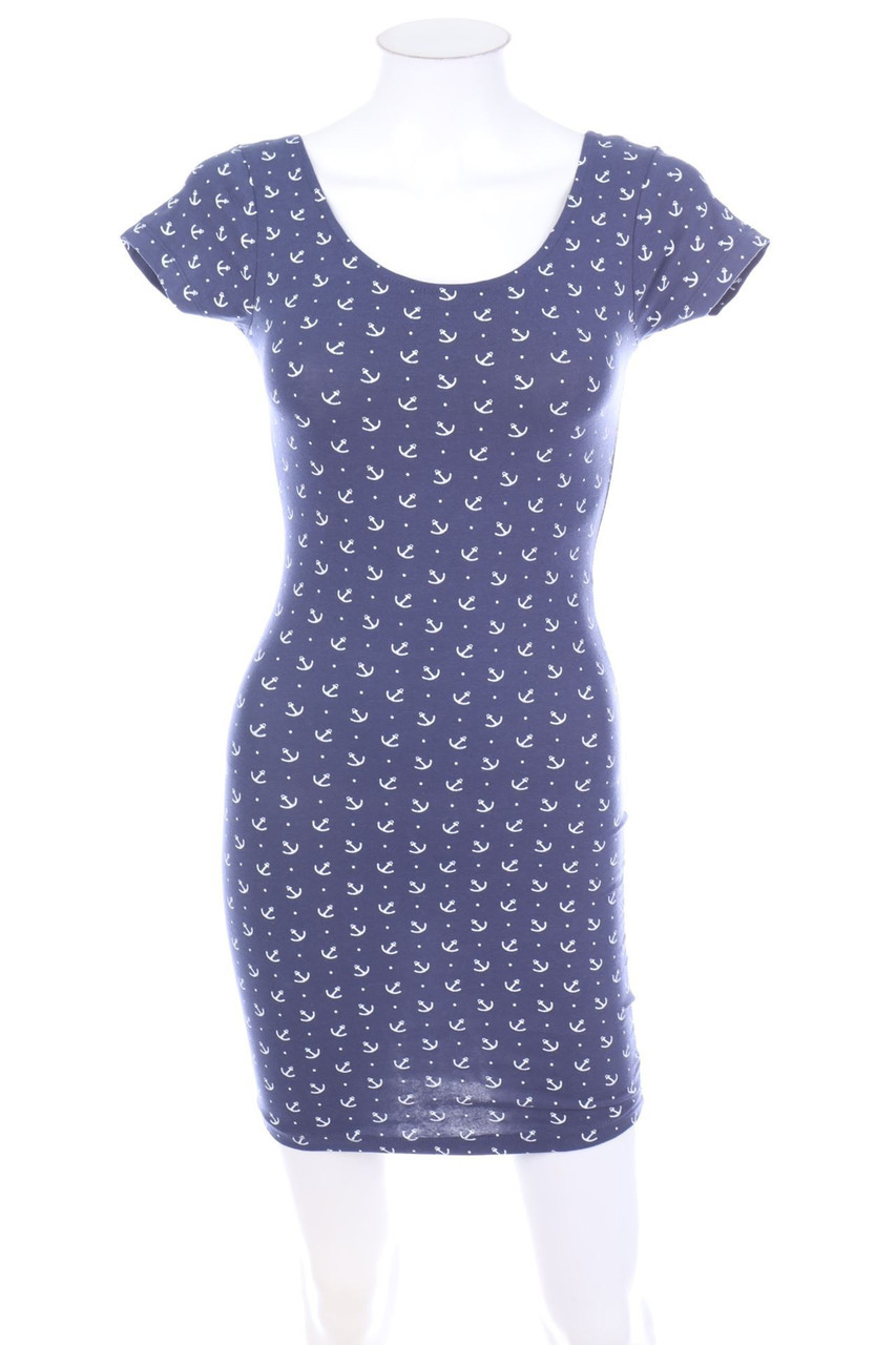 inside - Mini Dress with Deep Back Cutout - S