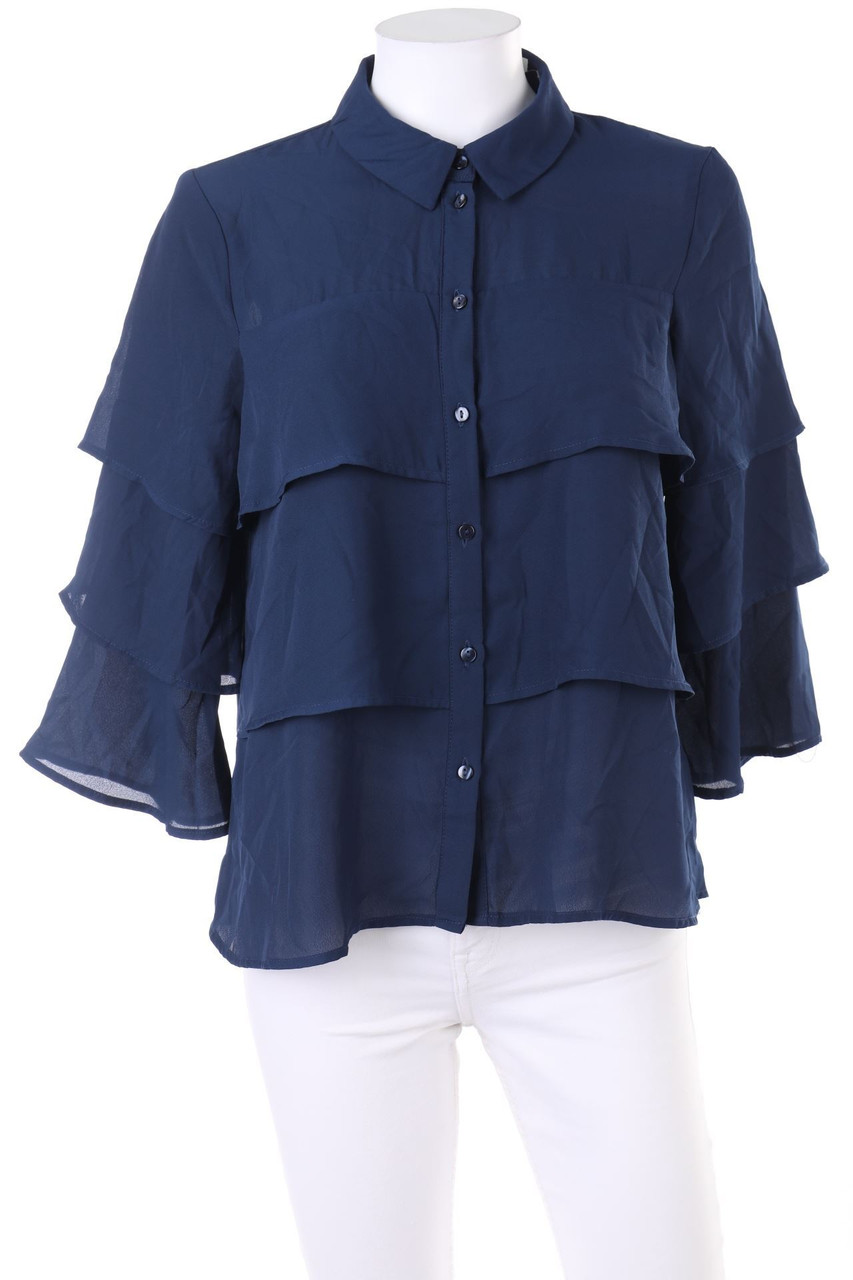 VERO MODA - Hemd-Bluse im Layer Look - S