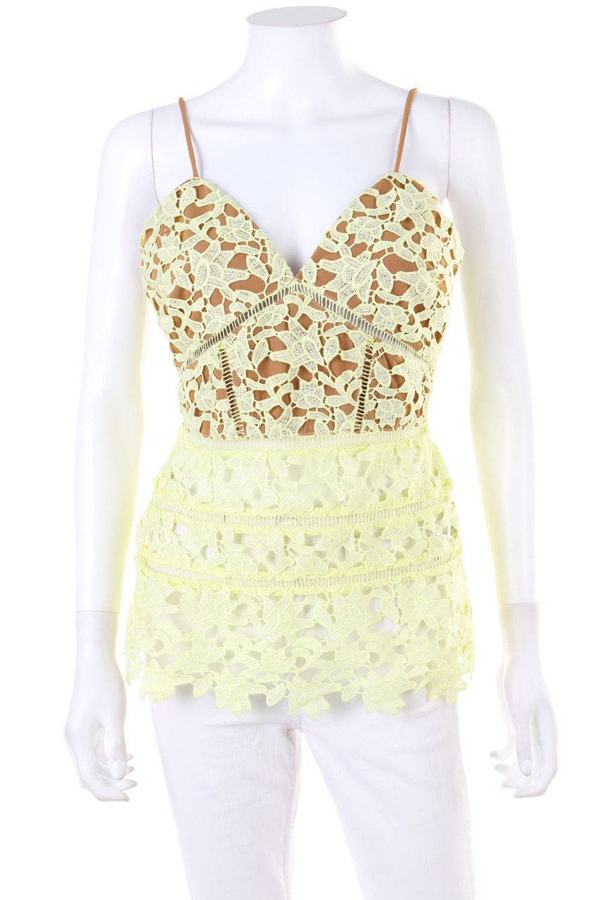 SILVIAN HEACH - Blusentop aus Spitze - S