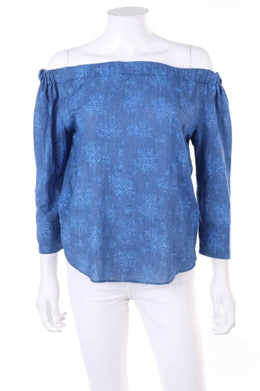 michelle harper - Off-the-shoulder blouse with Flower Print - XS