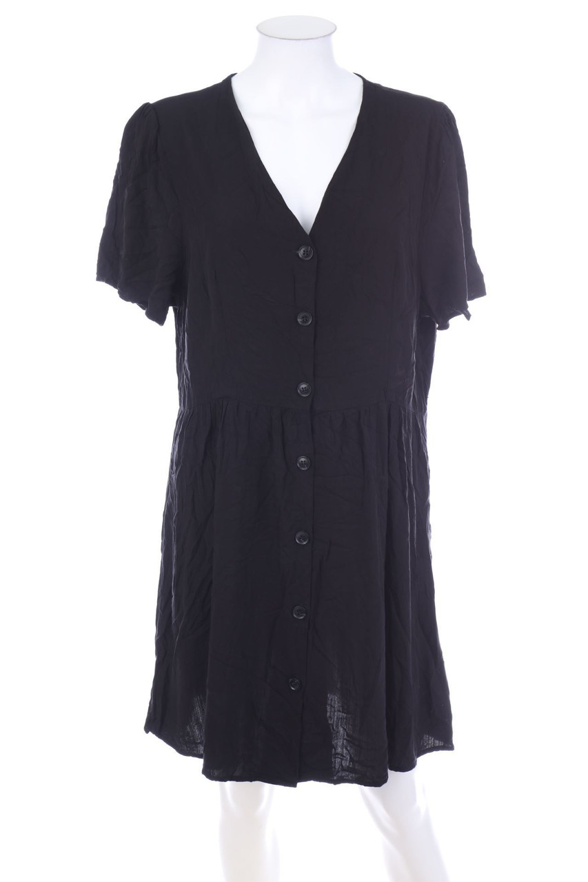 Chicorée - Shortsleeve-dress, Viscose with Buttons - XXL