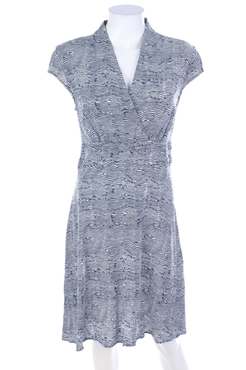 STEFFEN SCHRAUT - Kleid in Wickel-Optik mit Print - D 38