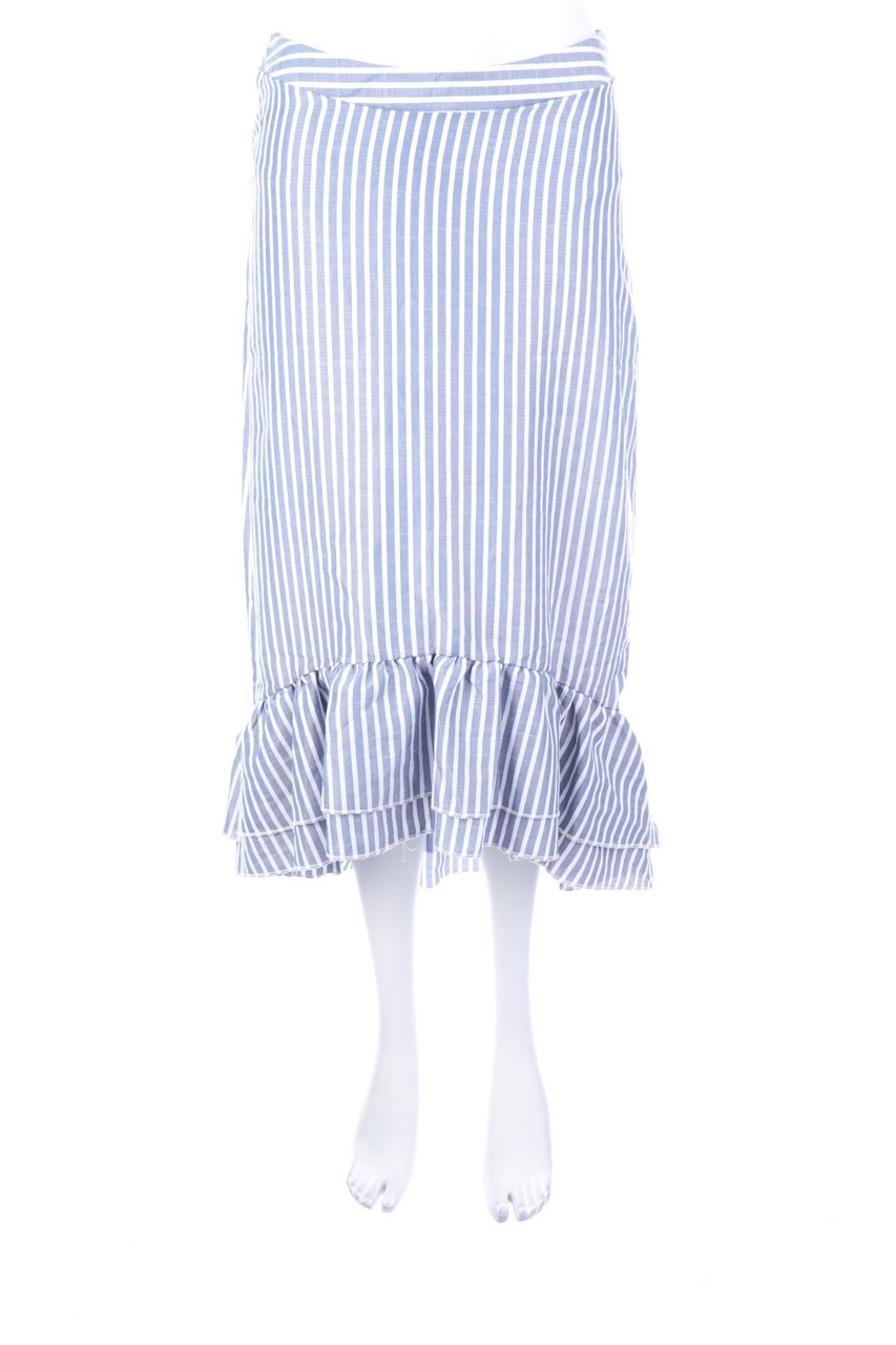 No Label - Midi Skirt with Stripes - S