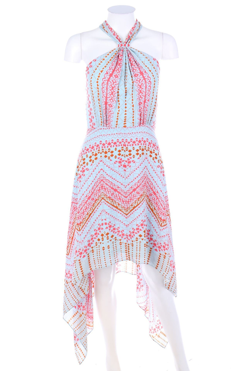 BCBG MAXAZRIA - Kleid mit asymmetrischem Schnitt - D 32