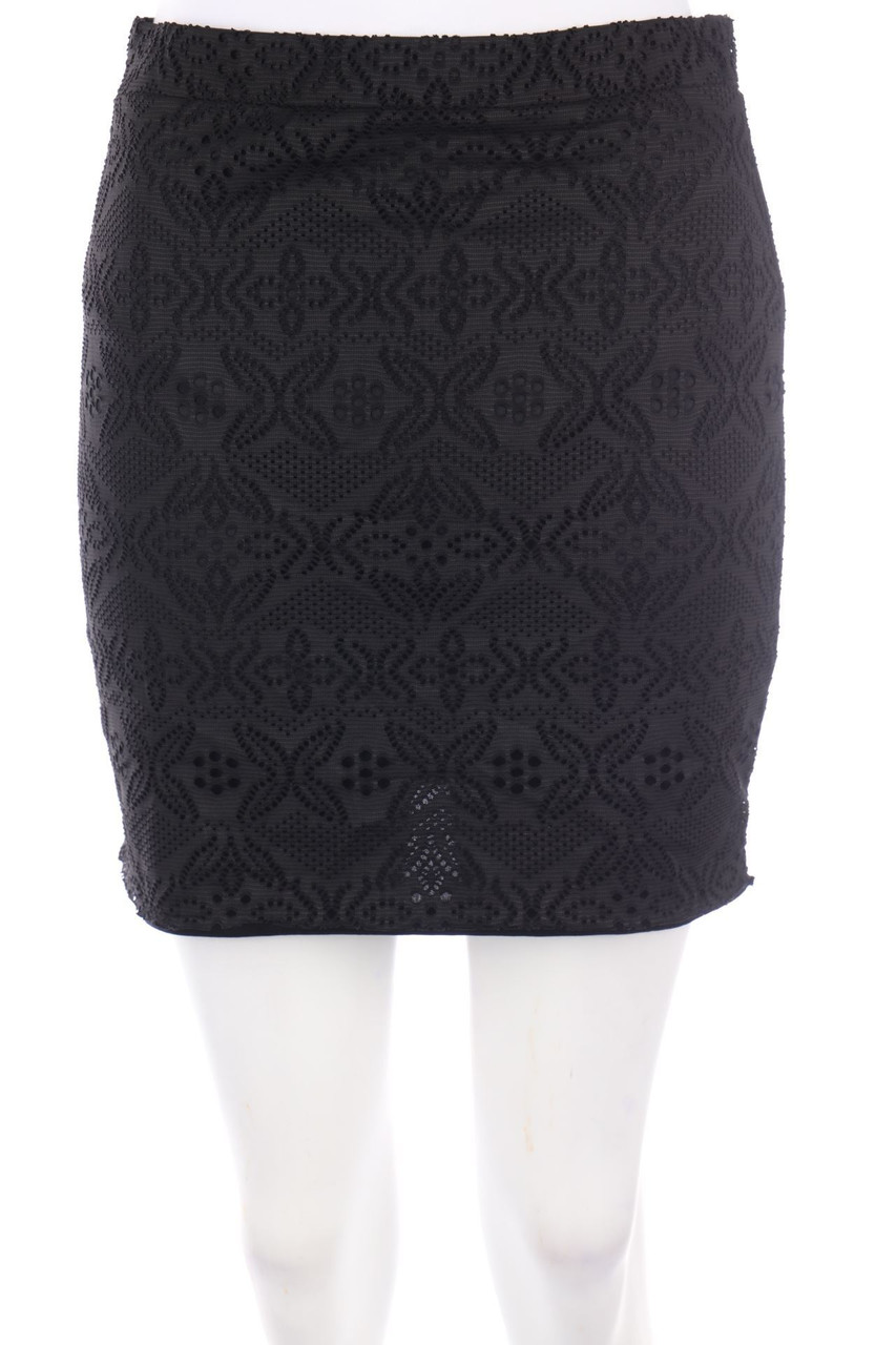 No Label - Skirt with Eyelet Lace - D 38