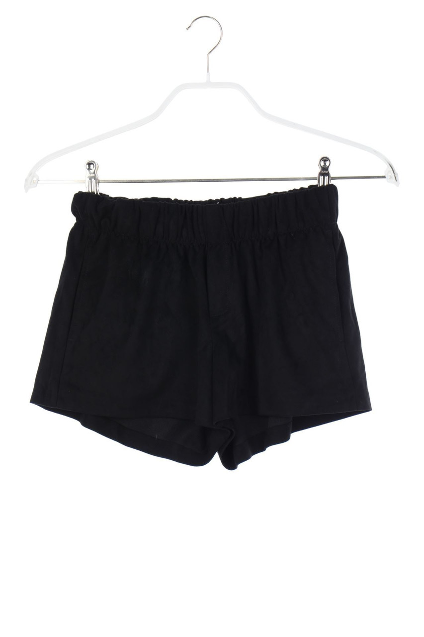 MANGO - Faux Leather-Hotpants - XS