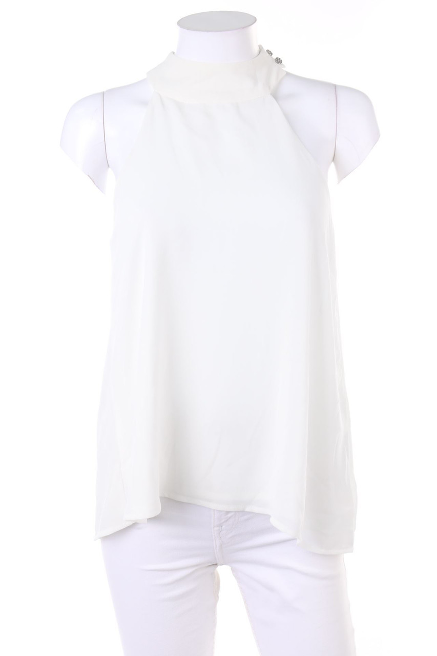 MORGAN - Blouse Top with Deep Back Neckline - D 34