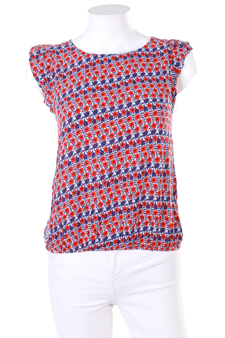 No Label - Blouse Top with floral print - D 36