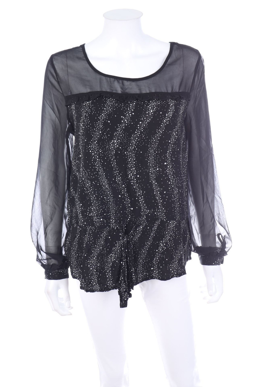 Freeman T. Porter - Bluse mit Chiffon - M