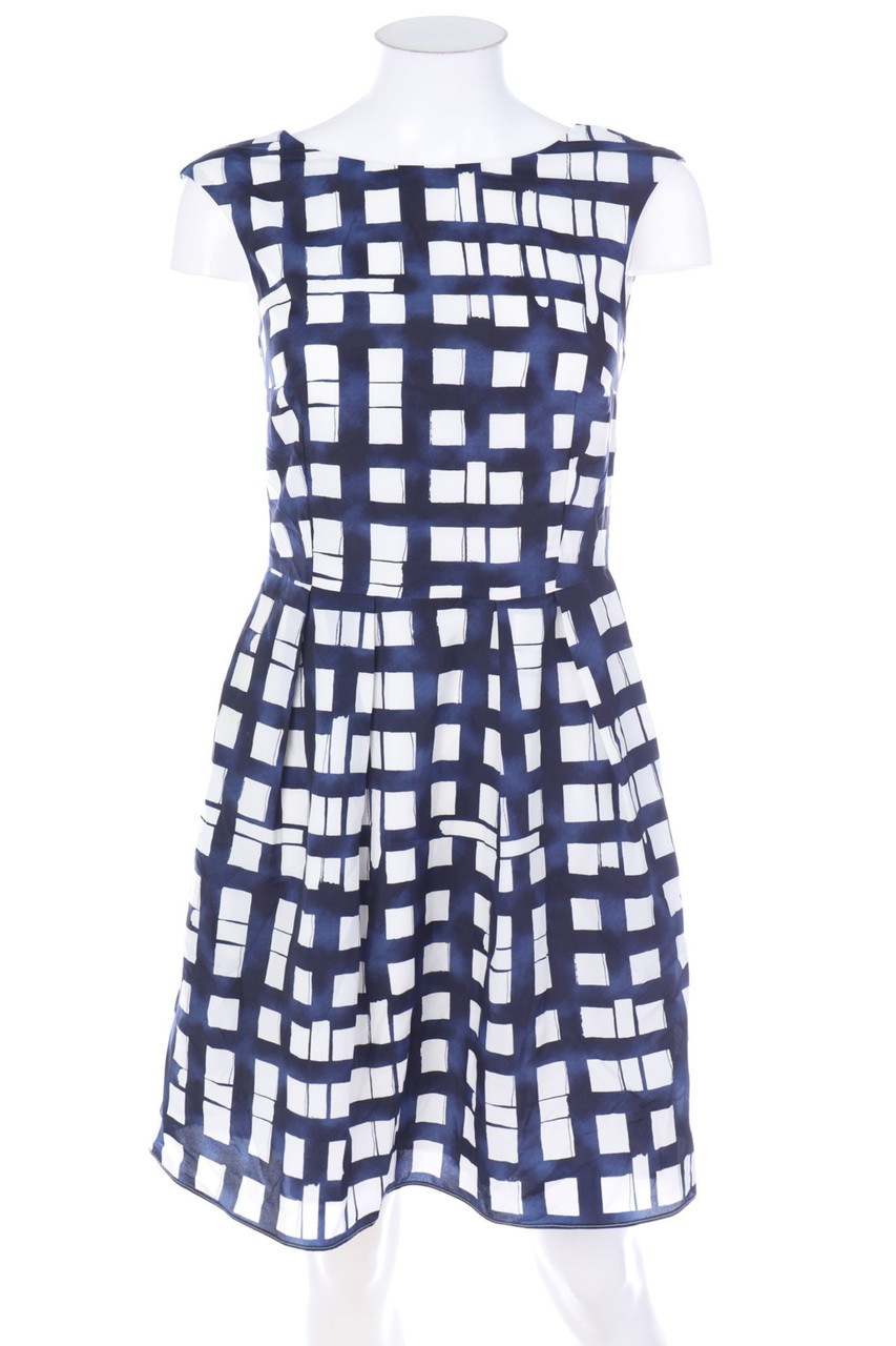 Jake*s - Cocktailkleid mit Karo-Muster - D 32
