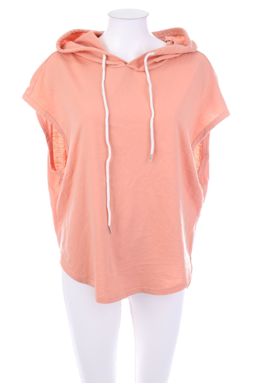 SHEIN - Kurzarm-Kapuzen-Pullover - D 42