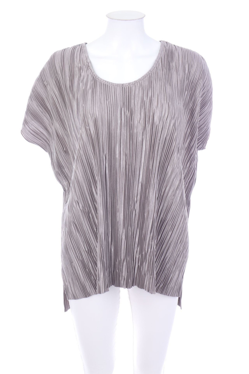 Best Connections - Plissé-Shortsleeve Blouse - D 42