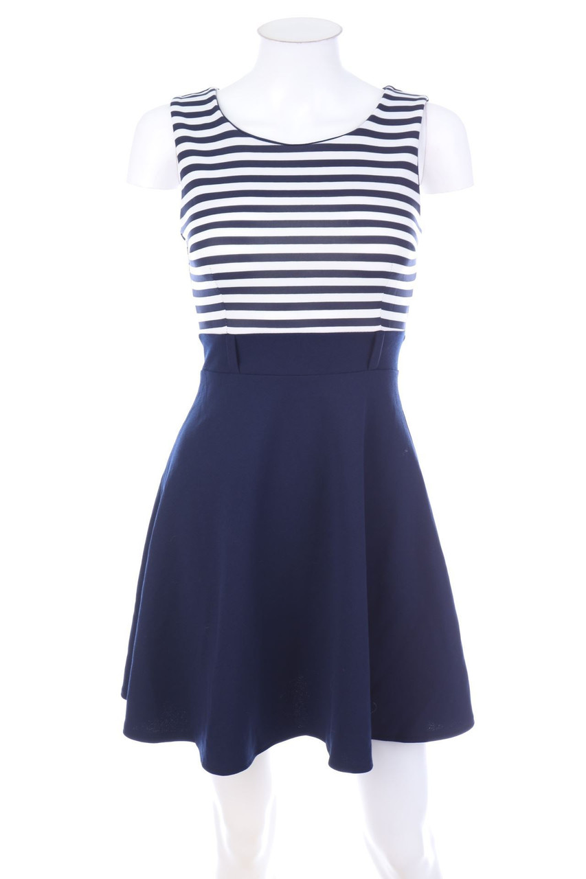 No Label - Skater Dress with Stripes - D 30